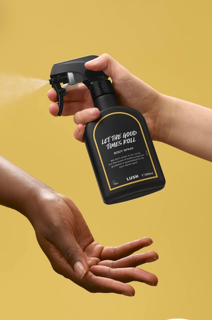 Lush Body Spray- Let the good times roll