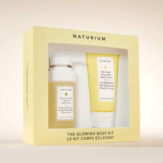 Naturium Glowing Body Holiday Skincare Gift Set — 2pc