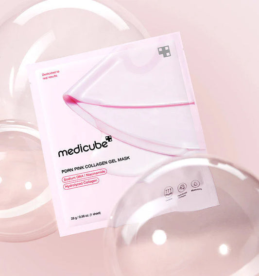 medicube Salmon DNA PDRN pink collagen jelly gel mask! (1PC).