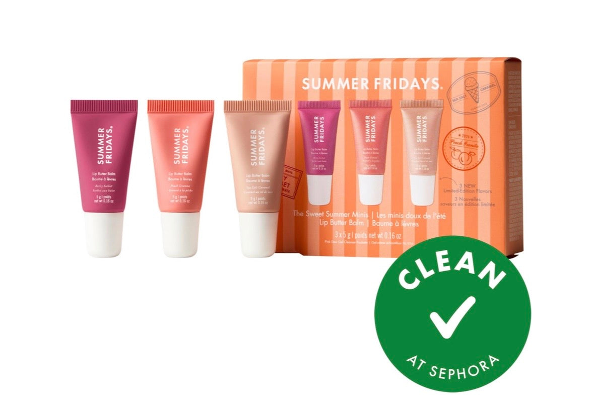 Summer Fridays Sweet Summer Mini Lip Butter Balm Trio Set