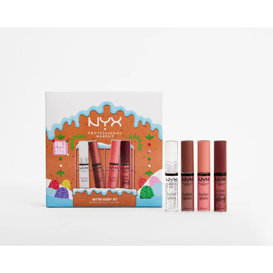NYX Professional Makeup Butter Gloss Holiday Vault — 4pc