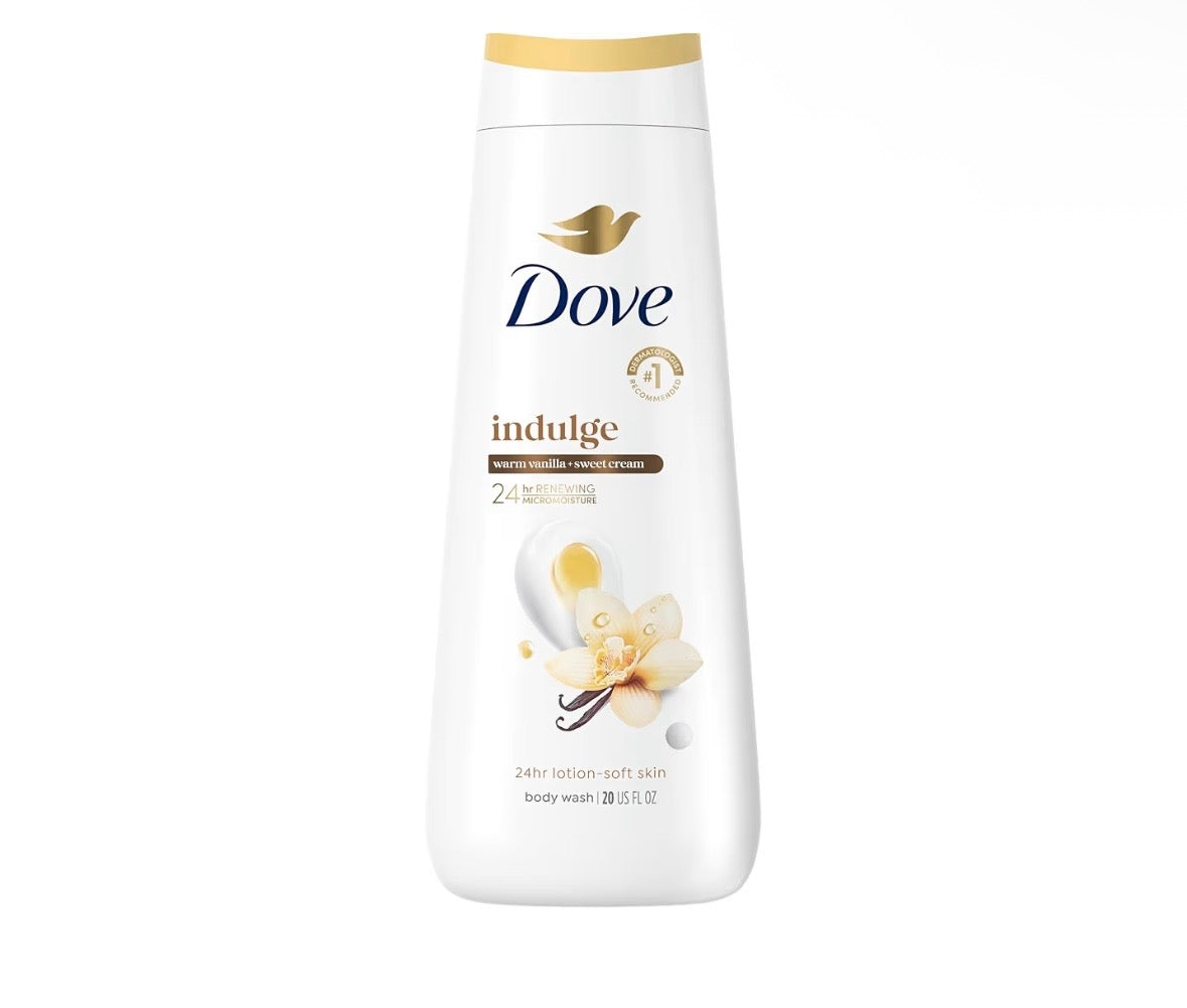 Dove Indulge Body Wash – Warm Vanilla + Sweet Cream