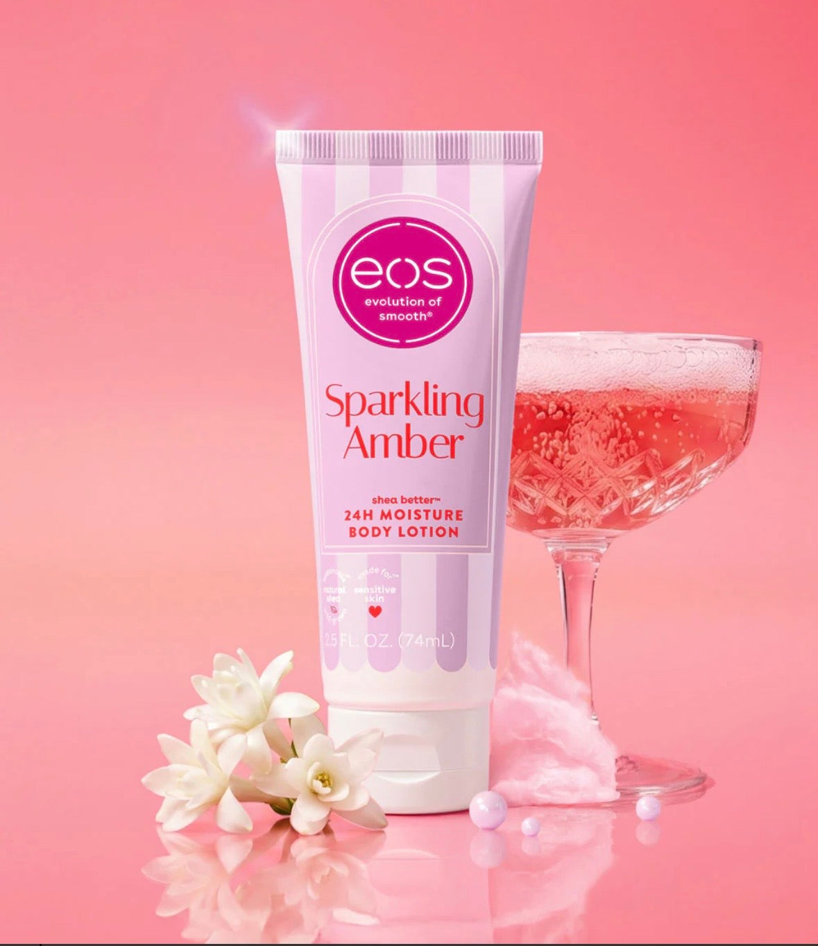 New EOS Travel Body Lotion