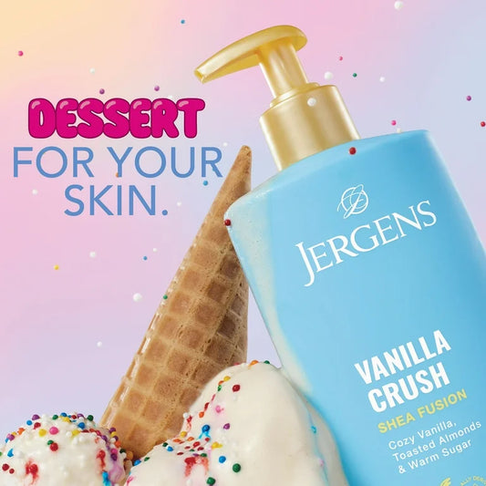 Jergens Shea Fusion Vanilla Crush Scented Body Lotion